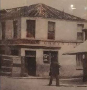 Photo of the The Crwys pub Cardiff, 1890