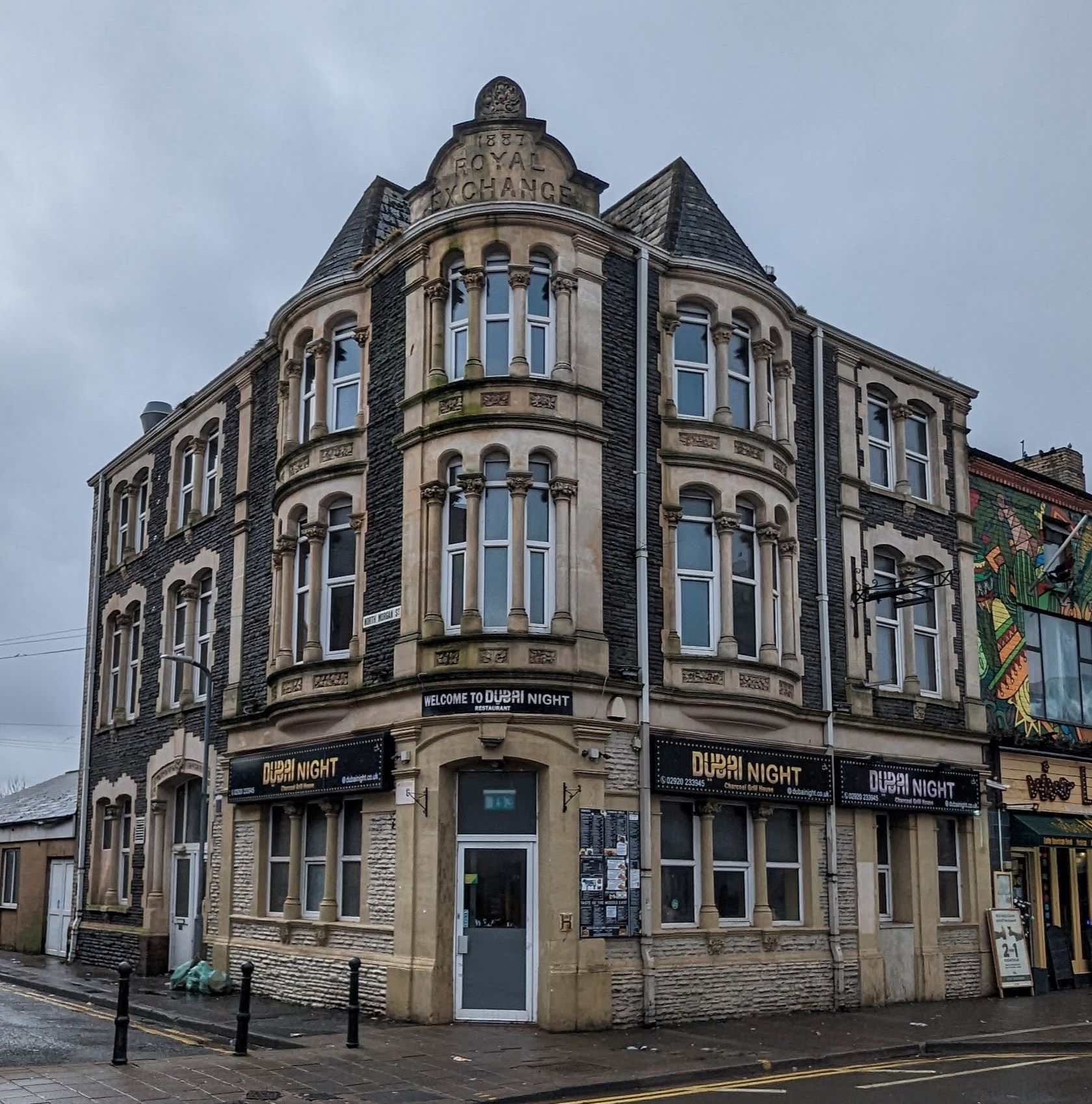 Photo of former Royal Exchange pub Cardiff