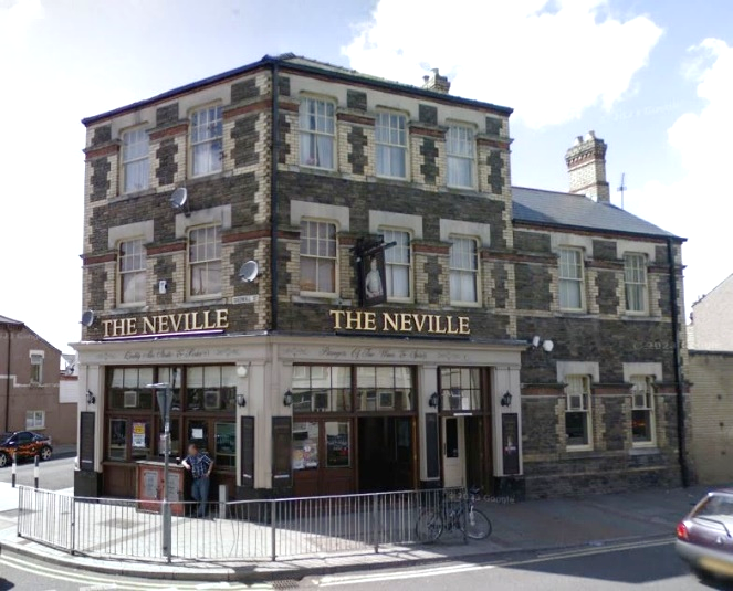 Photo of The Neville pub Cardiff, June 2008