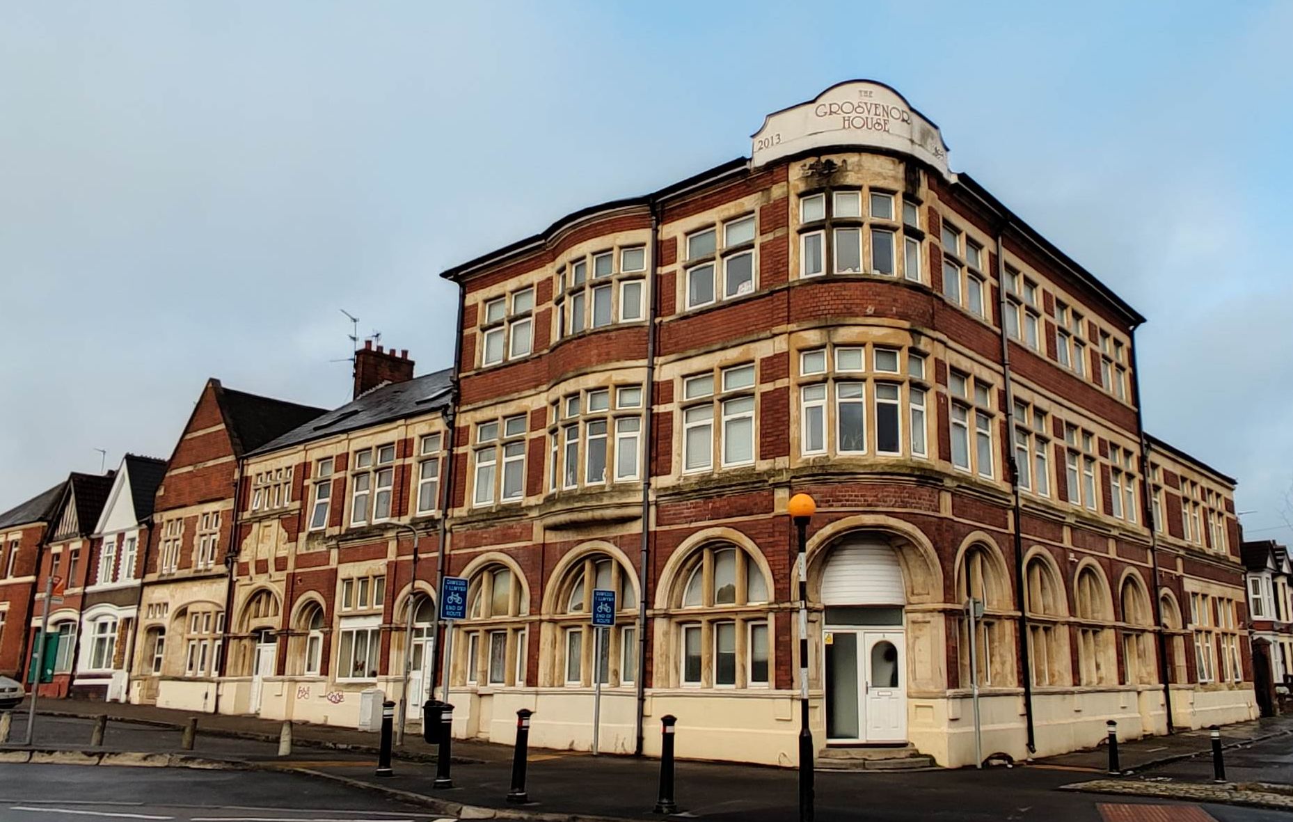 Photo of the former The Grosvenor pub Cardiff
