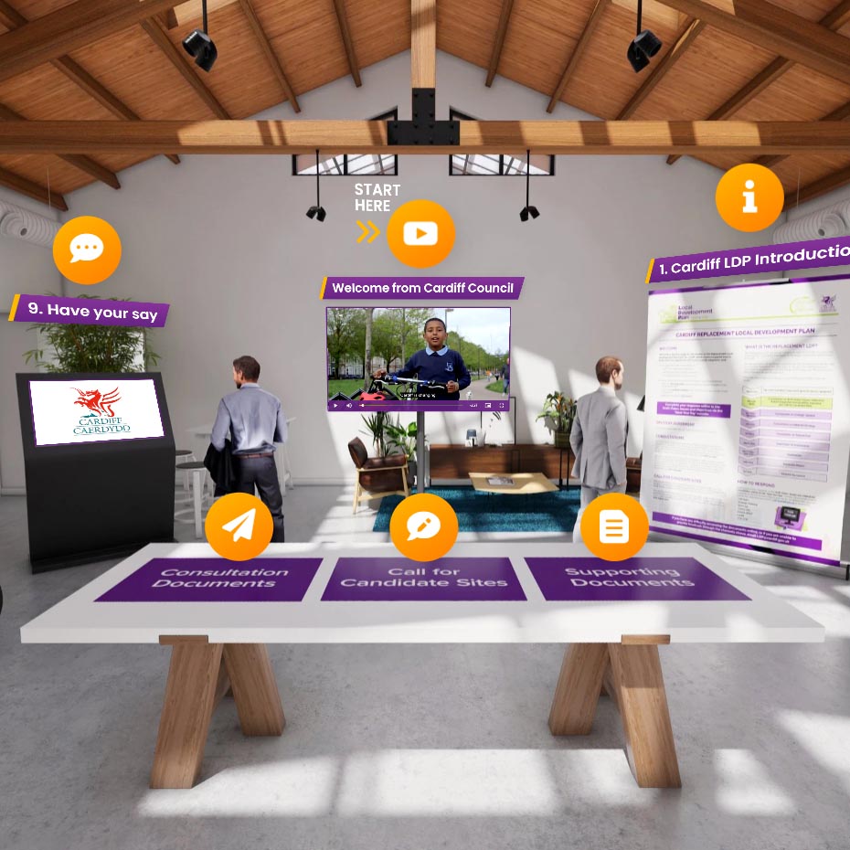 Virtual consultation room